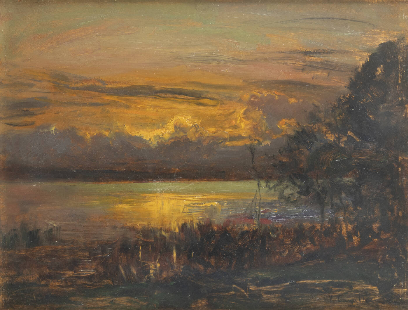 VITTORIO CAVALLERI - 'Paesaggio'