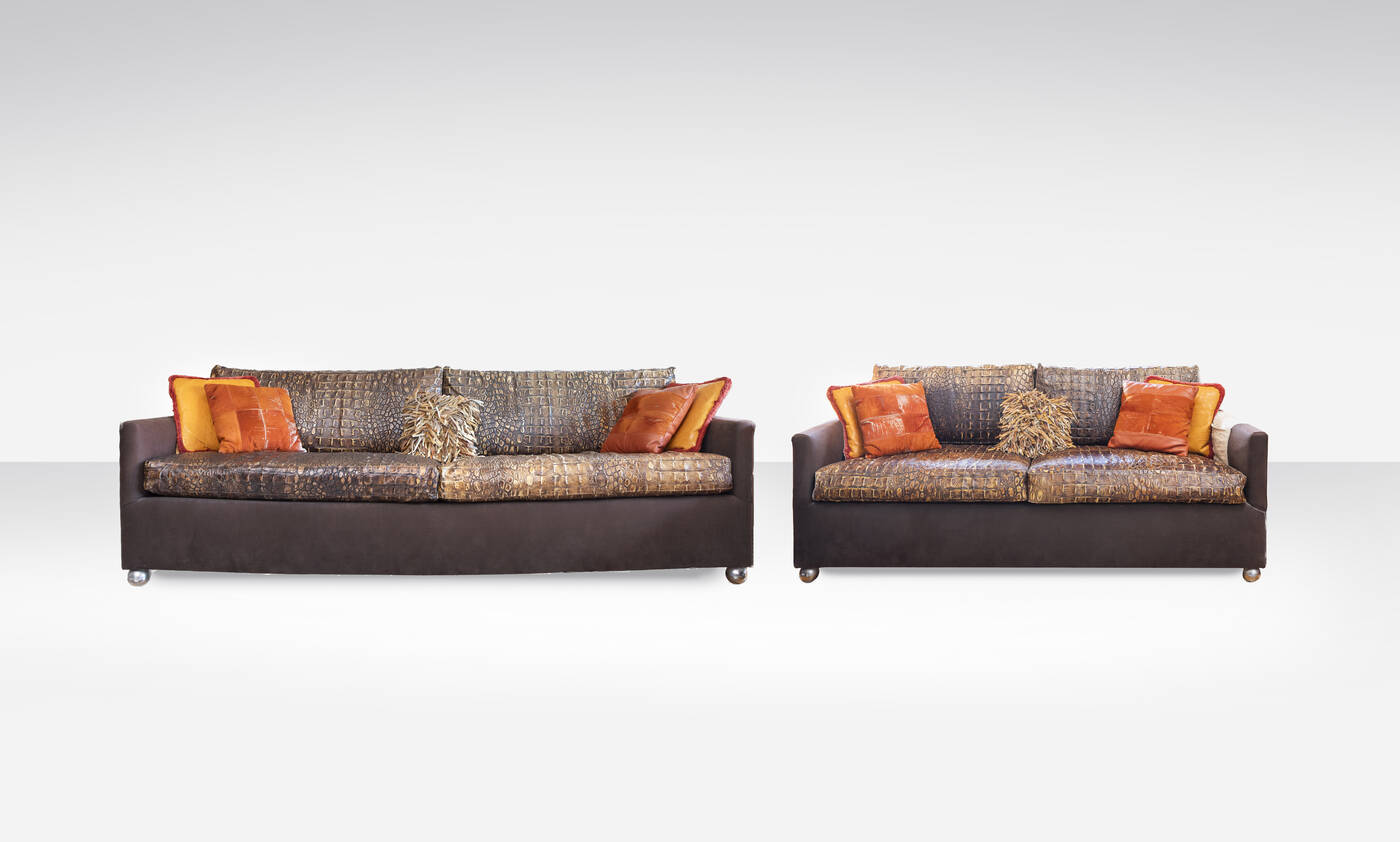 PRODUZIONE ITALIANA - Coppia di divani