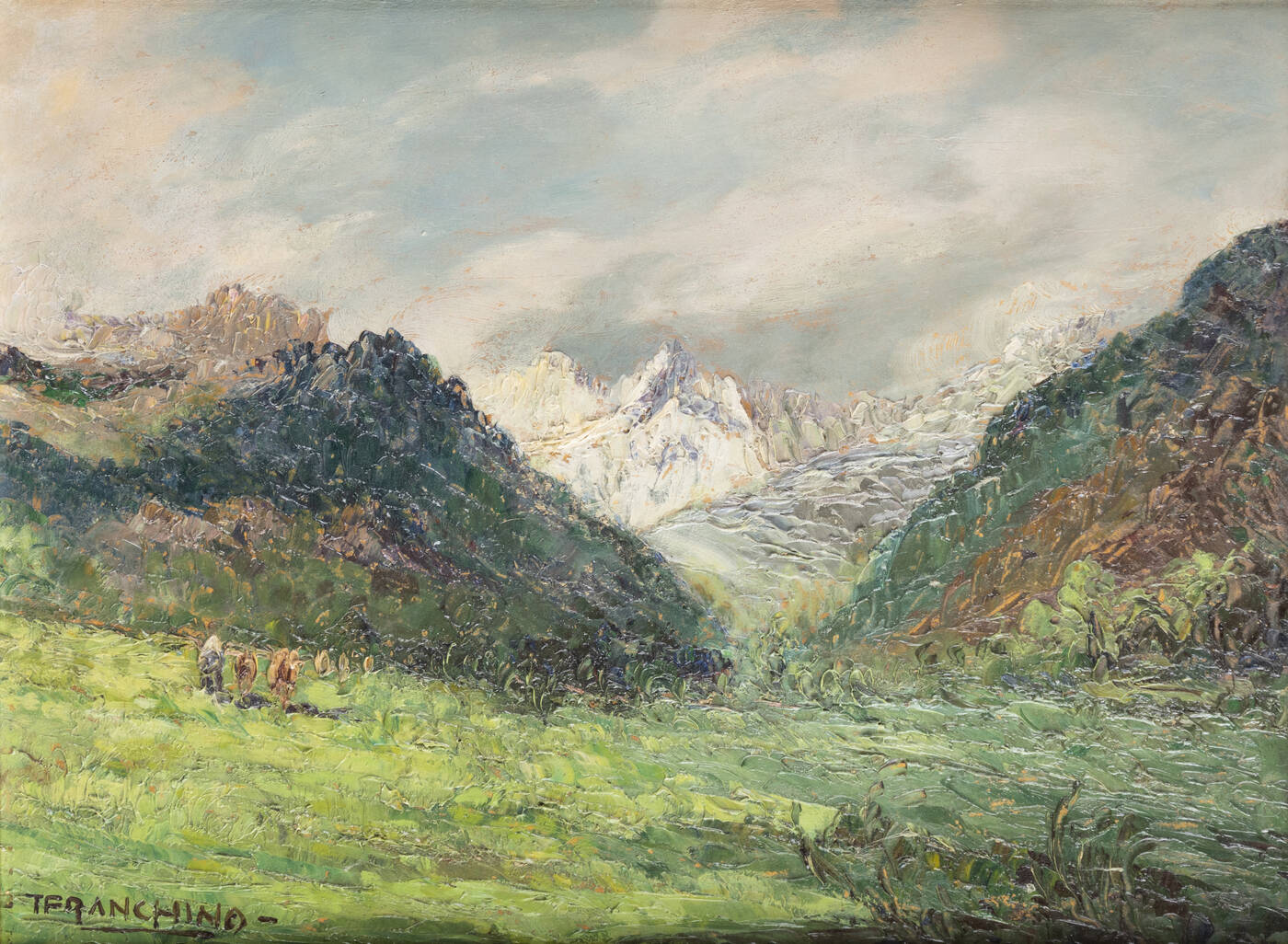 TELESFORO FRANCHINO - 'Paesaggio'
