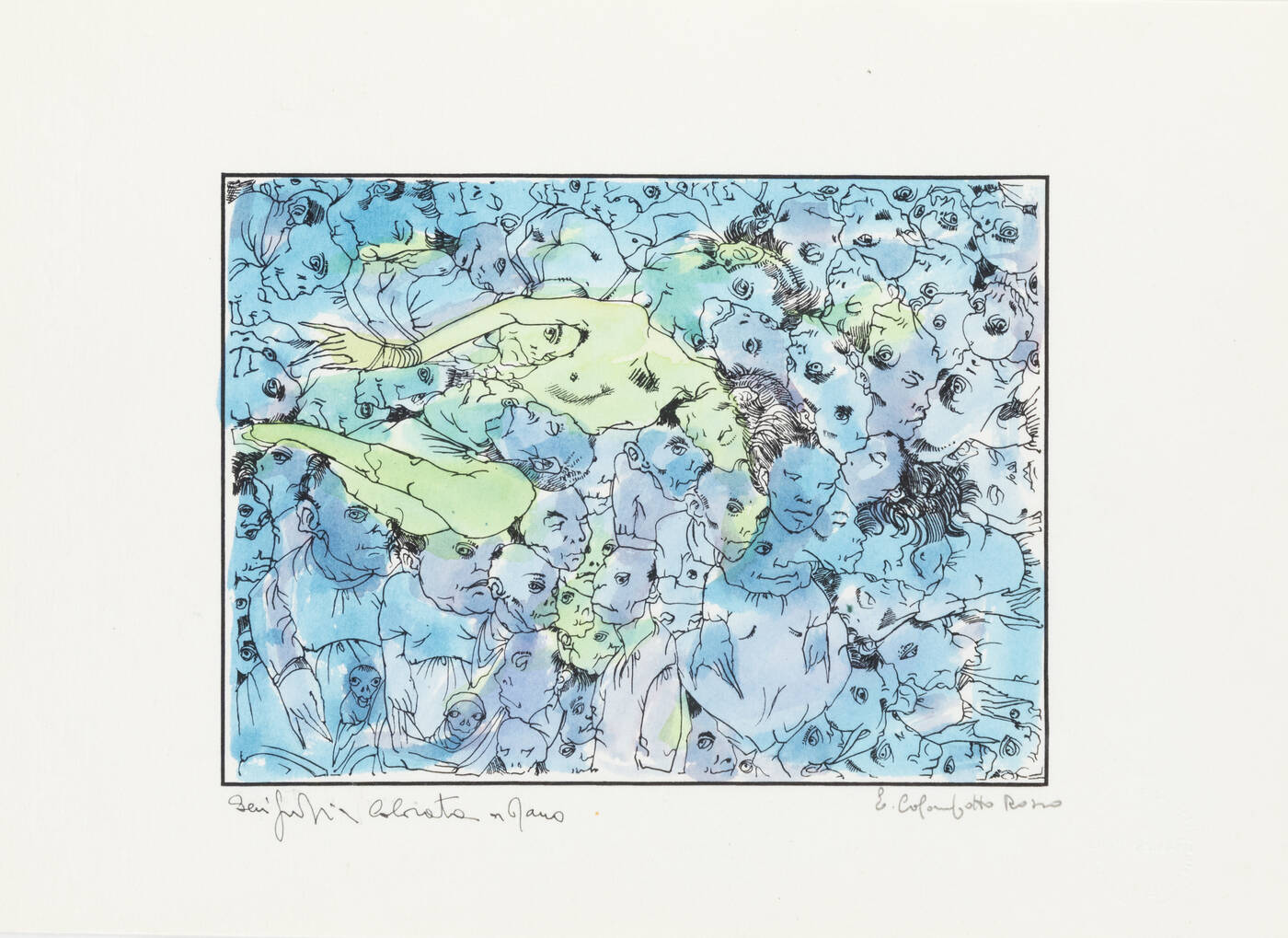 ENRICO COLOMBOTTO ROSSO - 'Confusione n. 1'