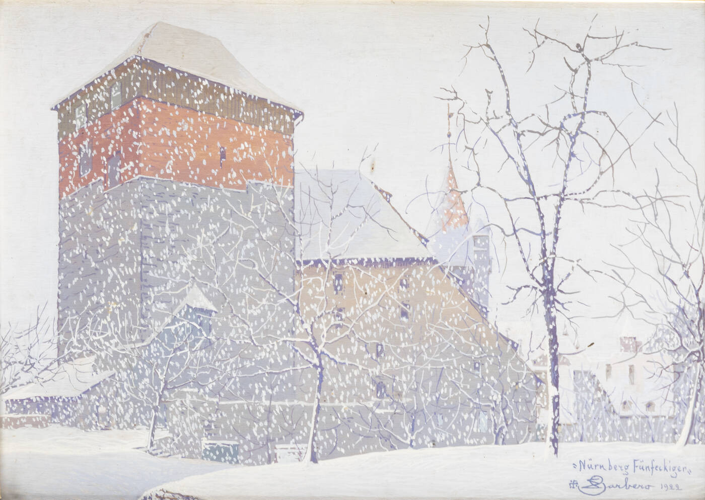 ERNESTO BARBERO - 'Nürnberg Fünfeckiger' 1922