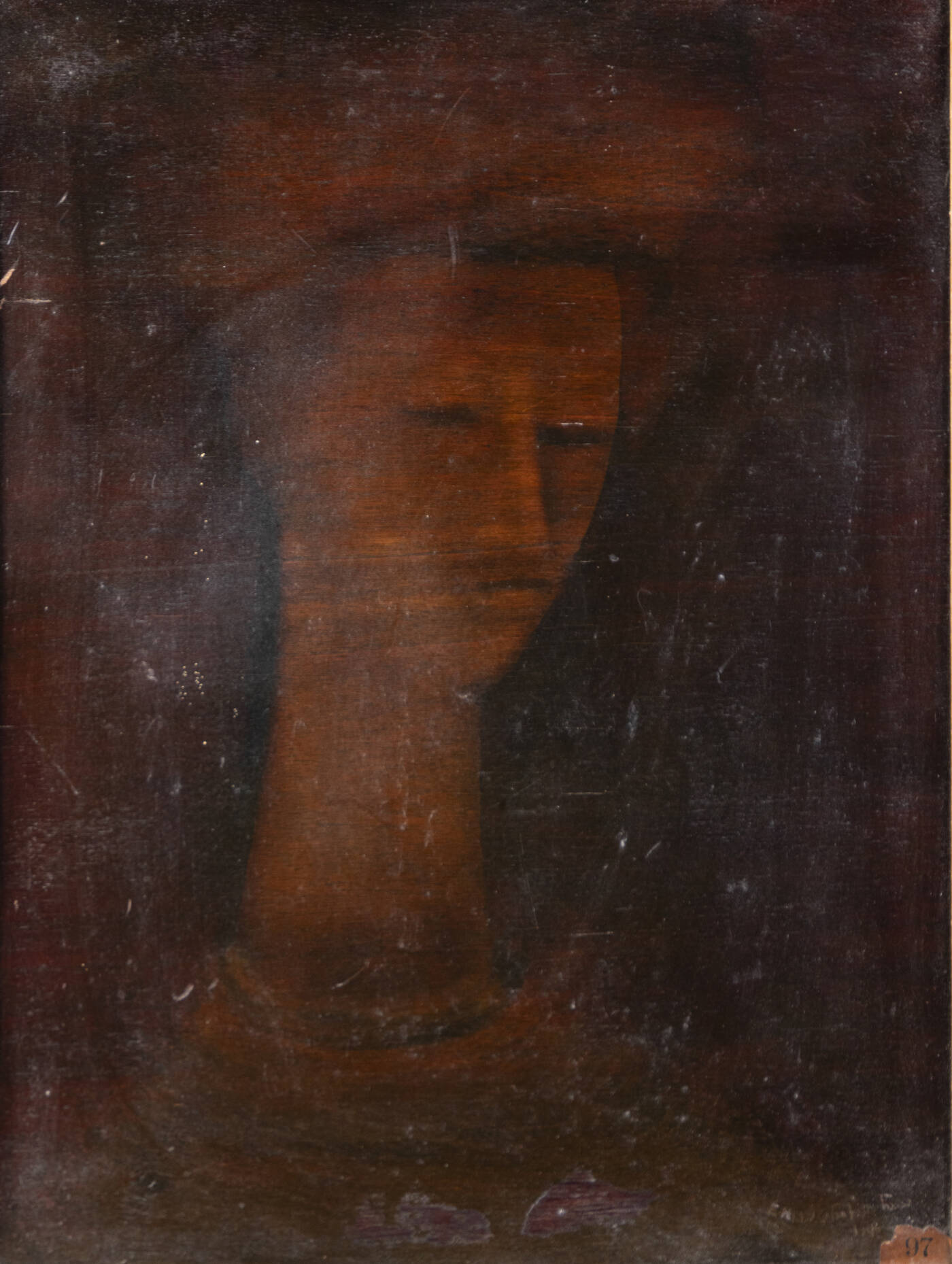 ENRICO COLOMBOTTO ROSSO - 'Volto' 1948