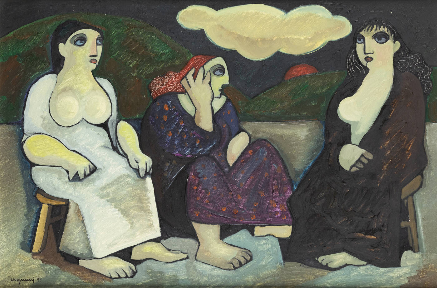 GIUSEPPE VIGNANI - 'Senza titolo' 1975
