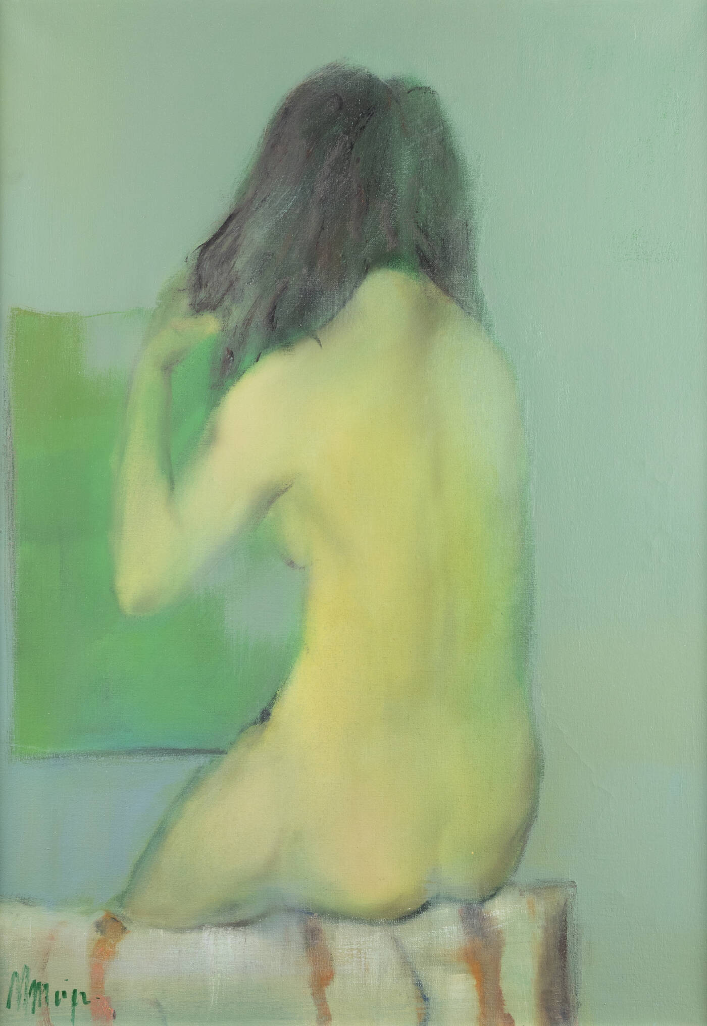 ANTONIO MUNCIGUERRA - 'Donna di spalle'