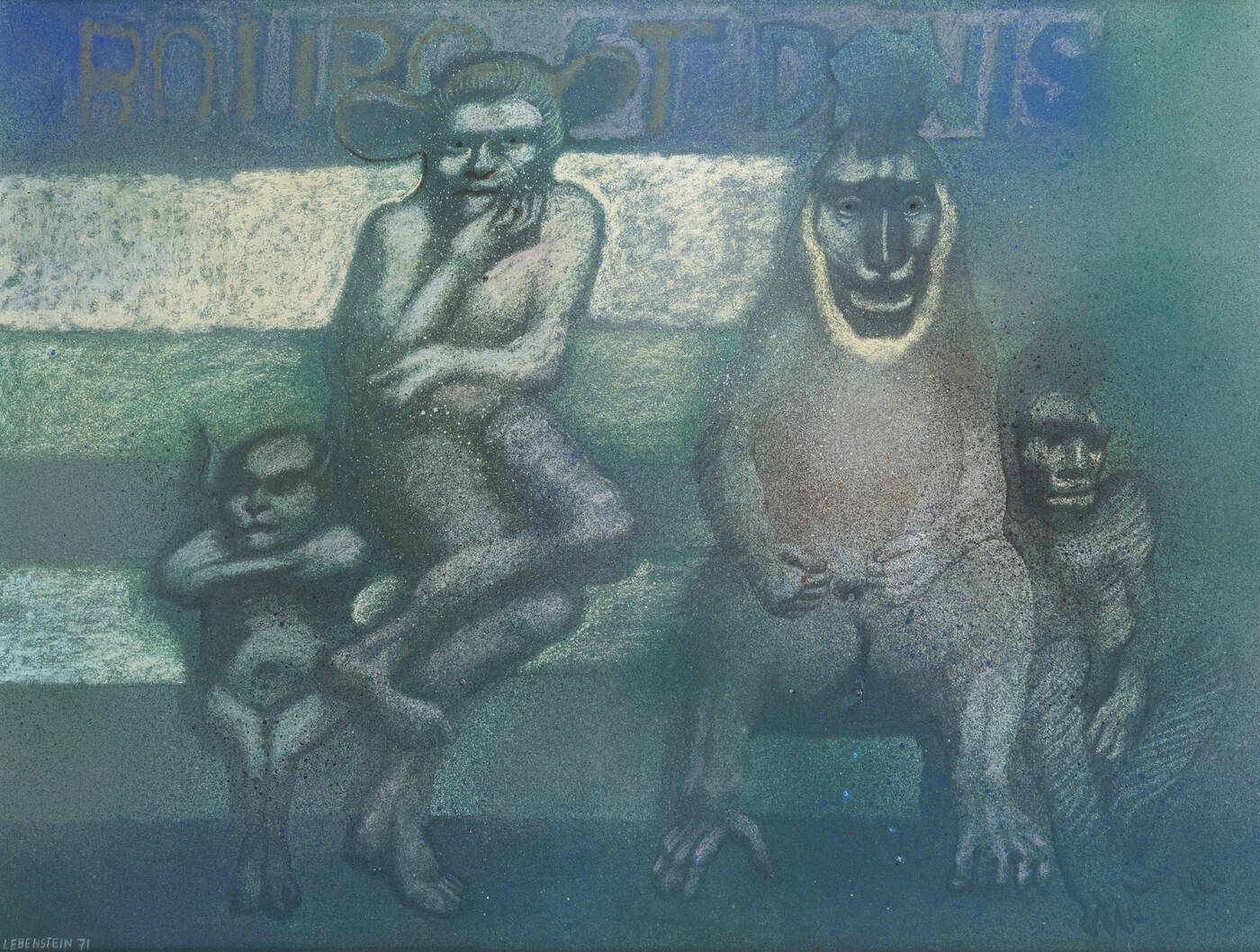 JAN LEBENSTEIN - 'Sur le quai' 1971