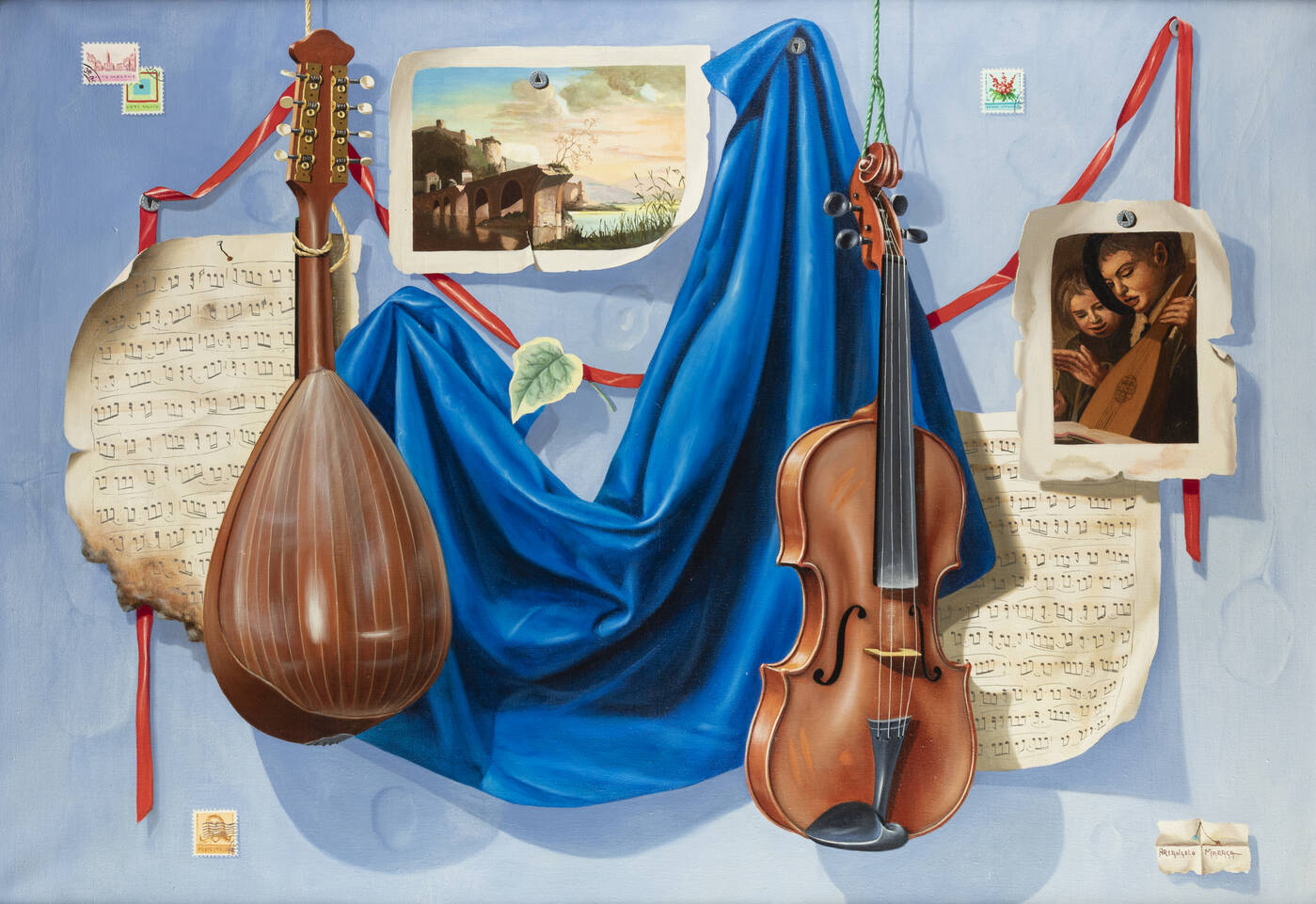 ARCANGELO MARAGA - 'Strumenti appesi'
