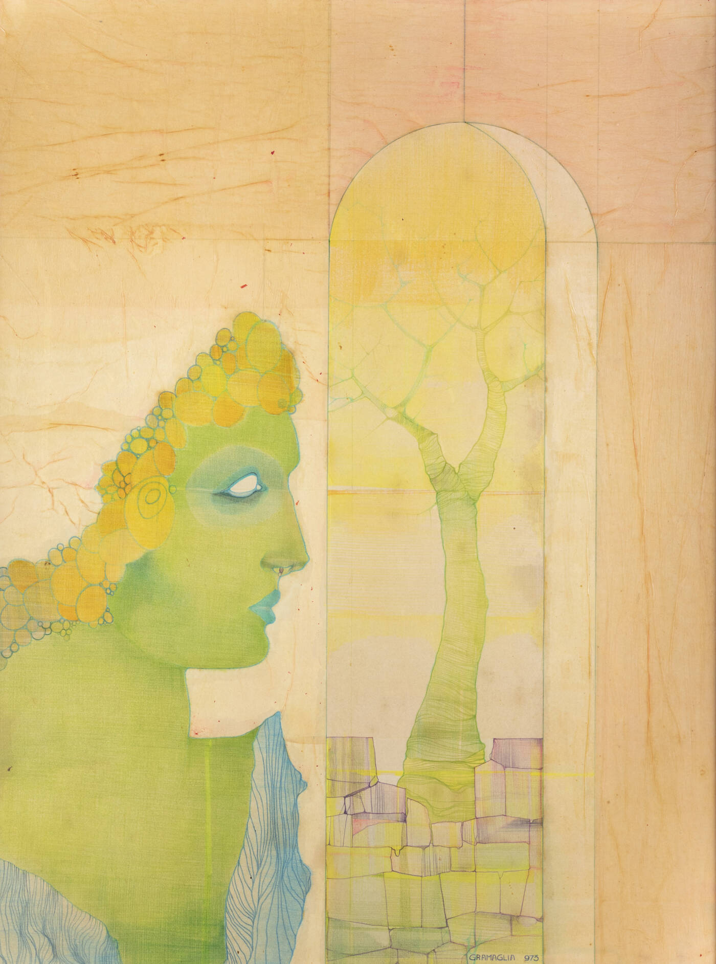 MARIO GRAMAGLIA - 'Il sogno rosa di meleagro' 1973