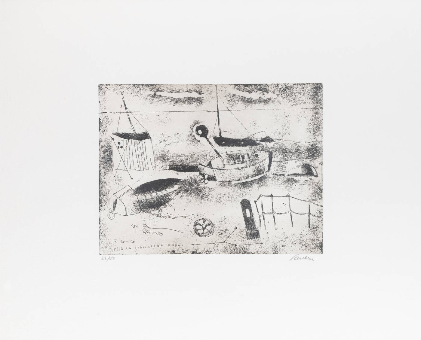 ENRICO PAULUCCI - 'Marina', 1984