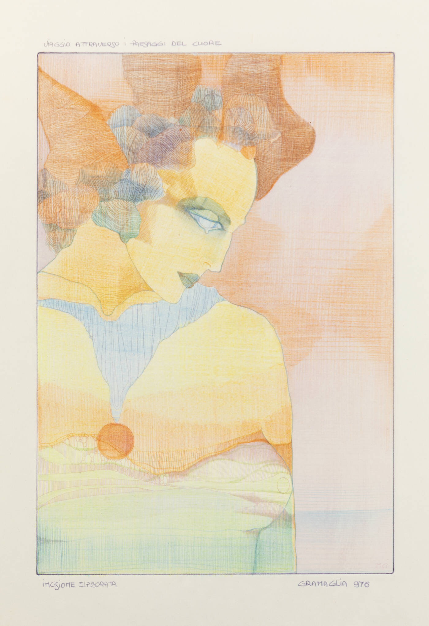 MARIO GRAMAGLIA - 'Viaggio attraverso i paesaggi del cuore' 1976