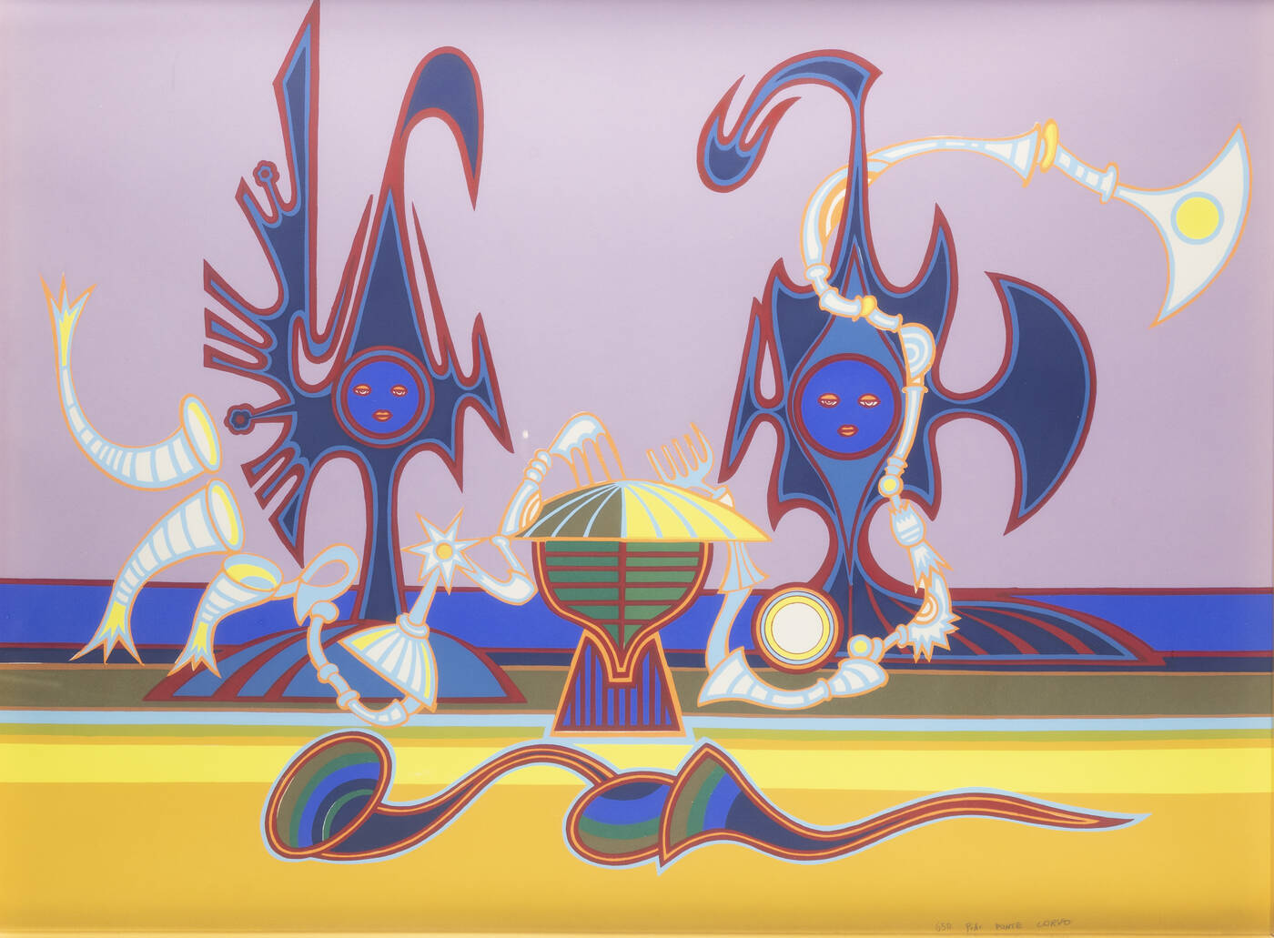 PONTE CORVO (Raffaele Pontecorvo) - 'Senza titolo' 