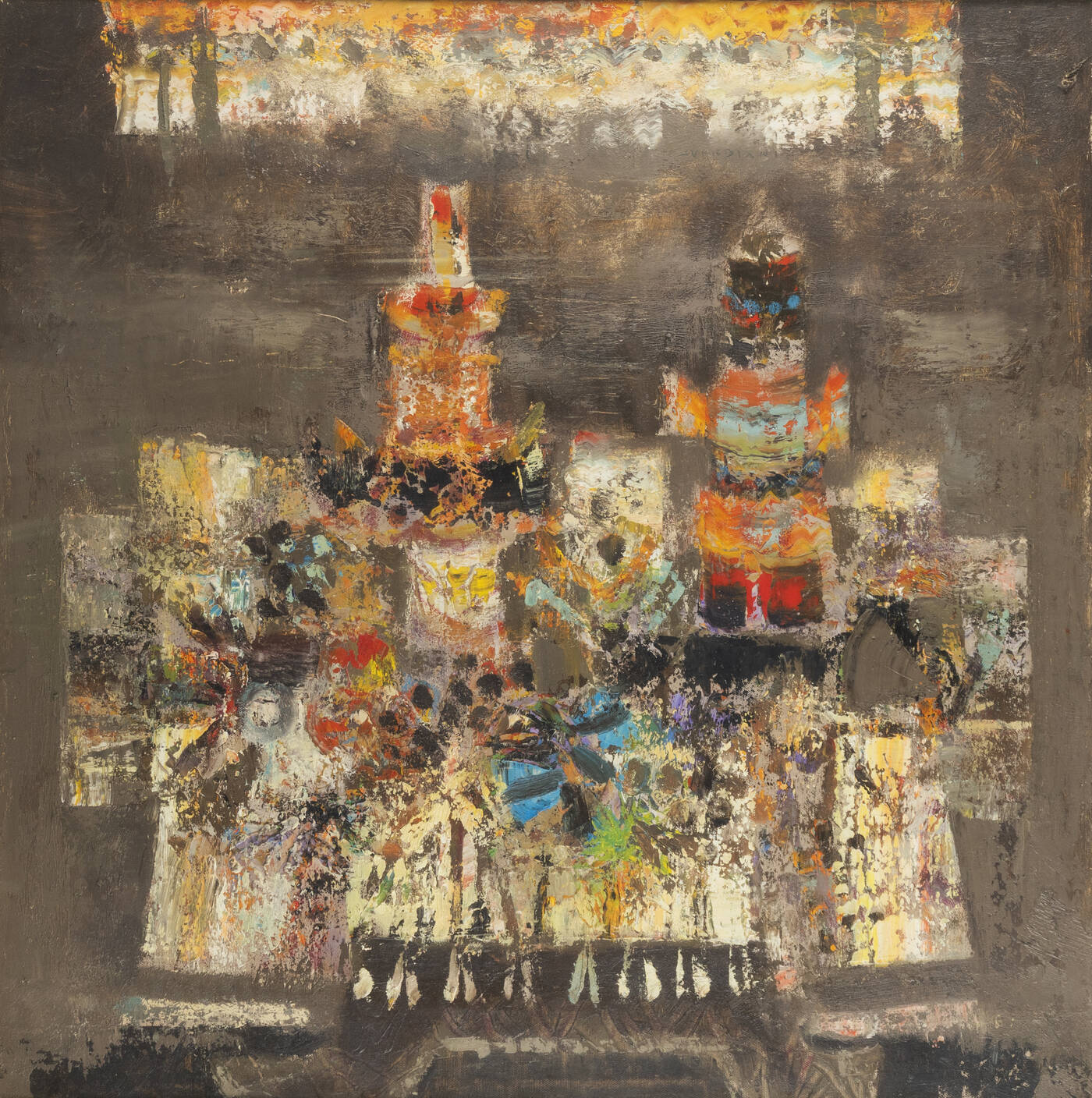 LUCIANO VERDIANI - 'Natura morta' o 'Ingresso al labirinto'