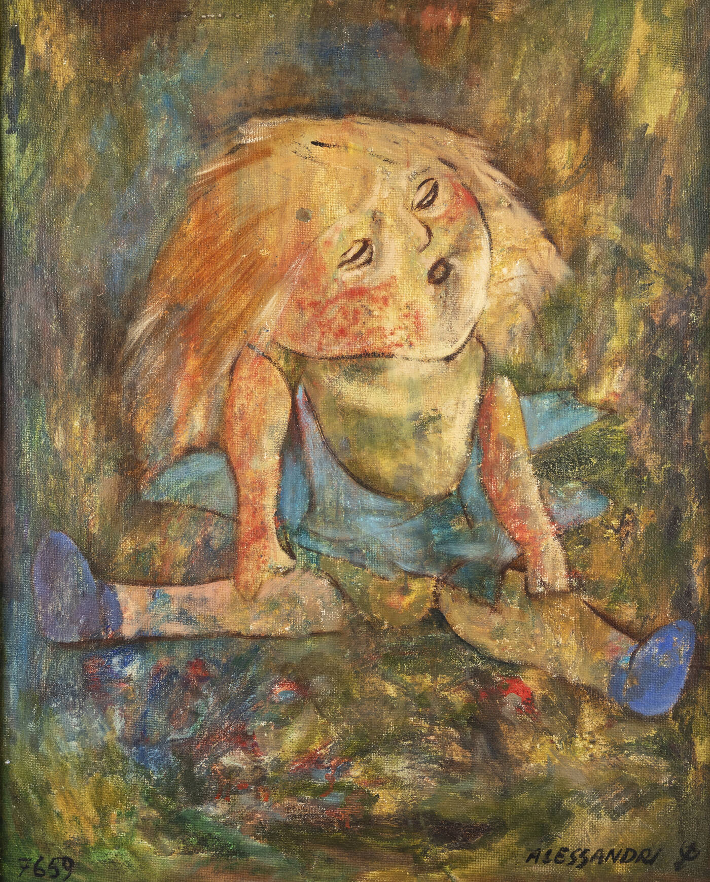 LORENZO ALESSANDRI - 'Bambola brufolosa n 15' 1959