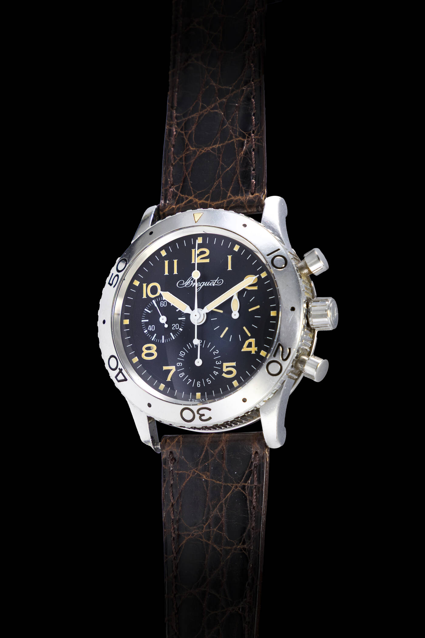 BREGUET - Mod. 'Aeronavale Type XX Chronograph', ref.3800, anni '90