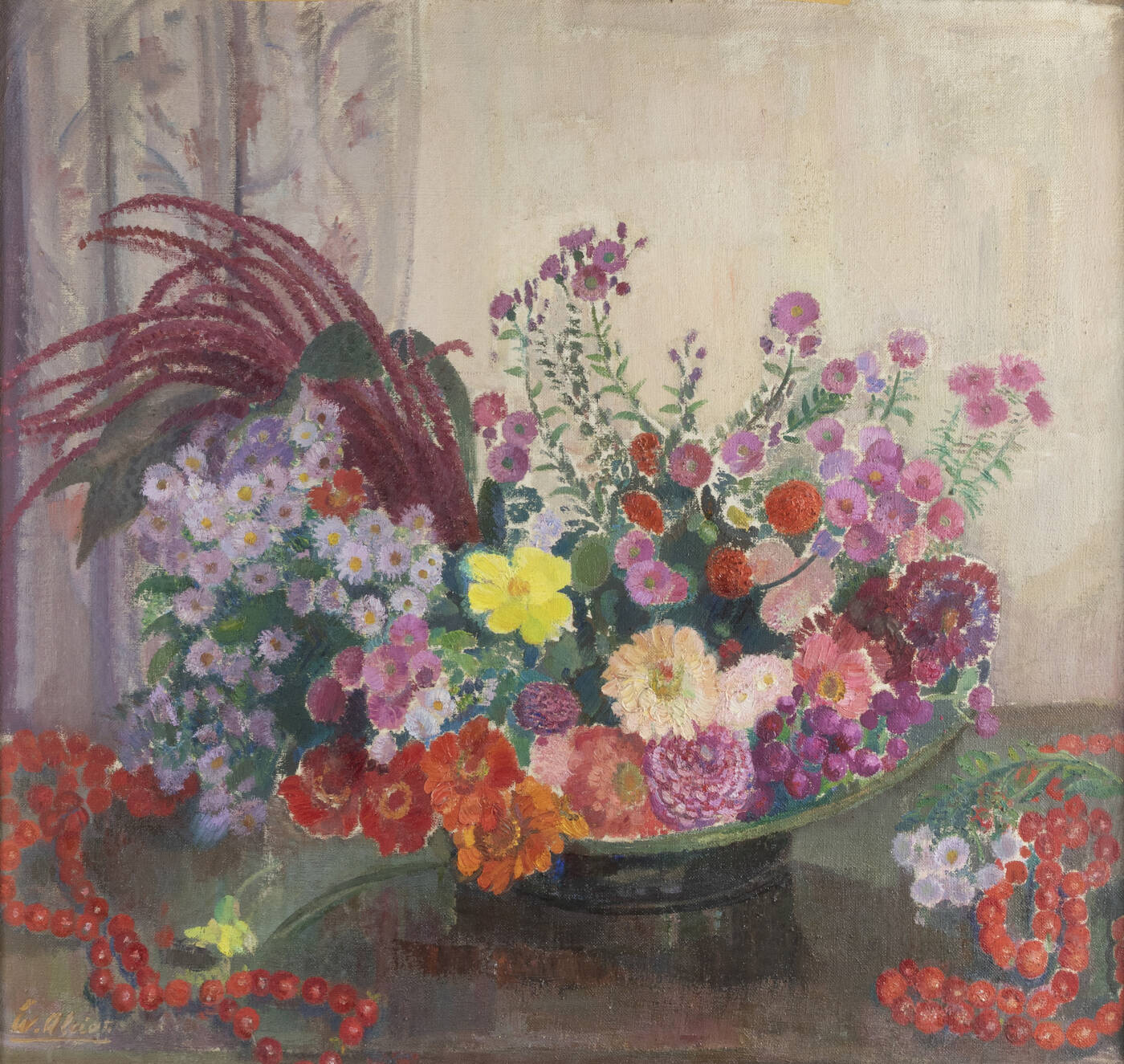 AMBROGIO ANTONIO ALCIATI - 'Vaso di fiori'