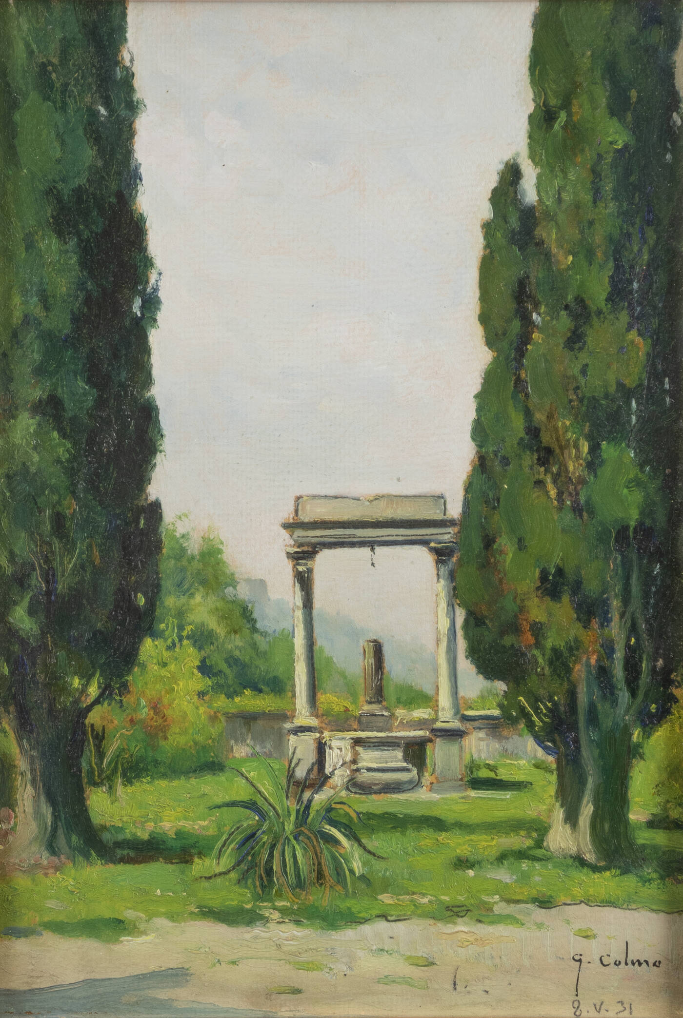 GIOVANNI COLMO - 'Paesaggio' 8-V-1931