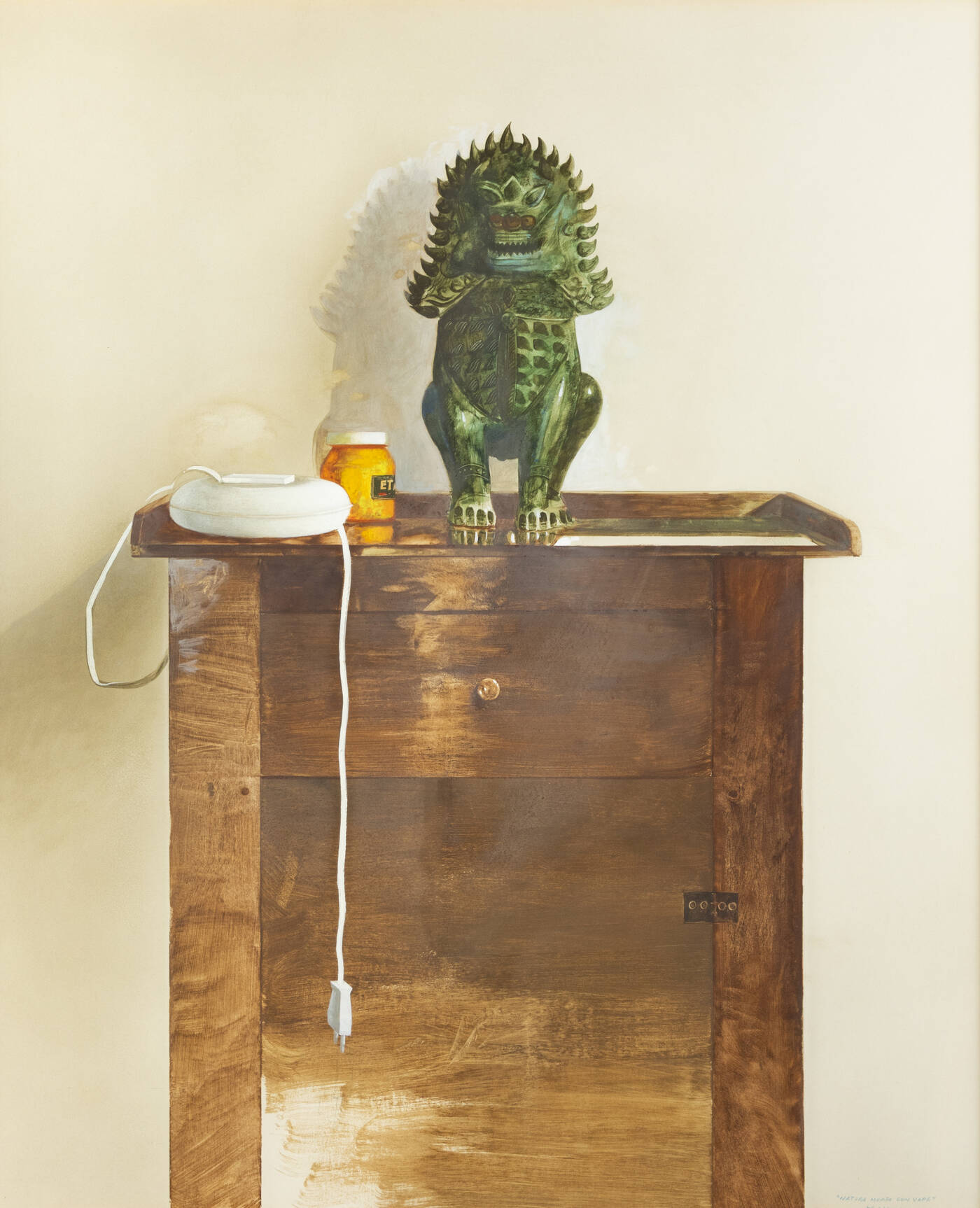 WALTHER JERVOLINO - 'Natura morta con vape'