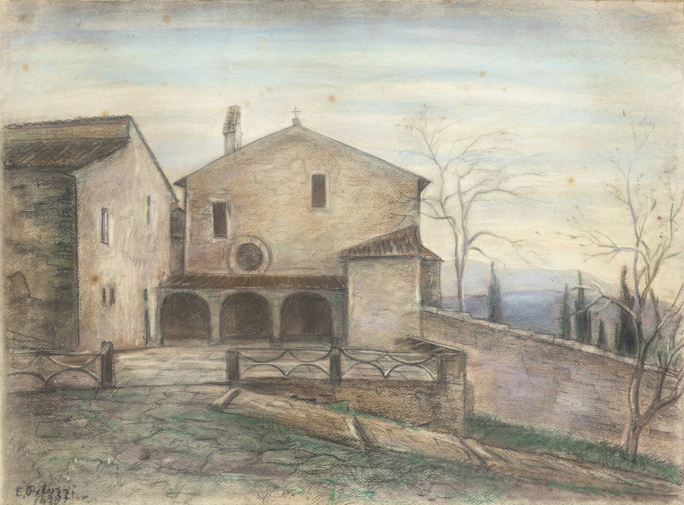 ESO PELUZZI - 'Chiesa' 1930