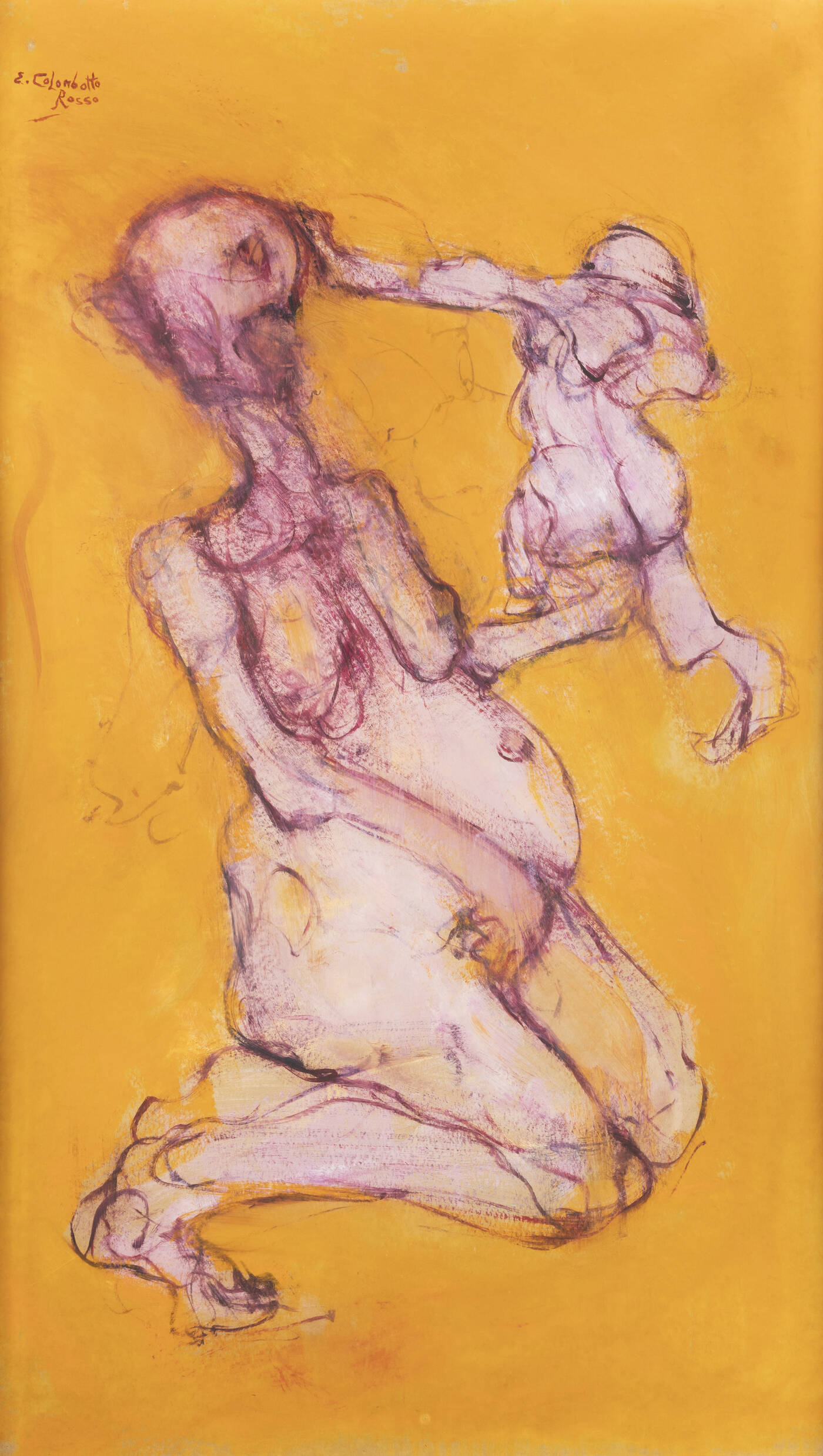 ENRICO COLOMBOTTO ROSSO - 'Senza titolo'