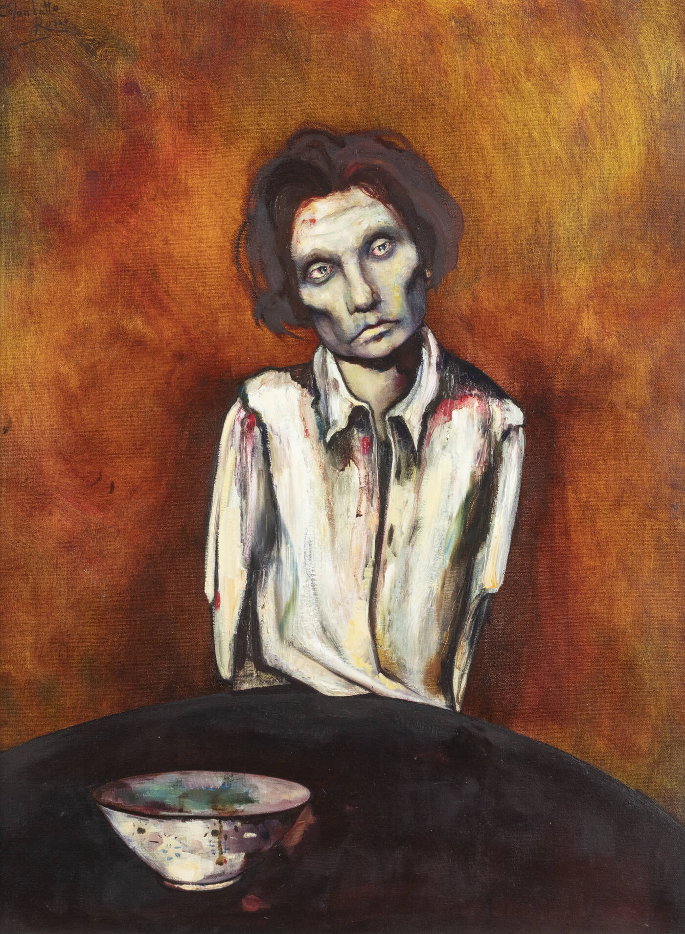 ENRICO COLOMBOTTO ROSSO - 'Figura' 1975