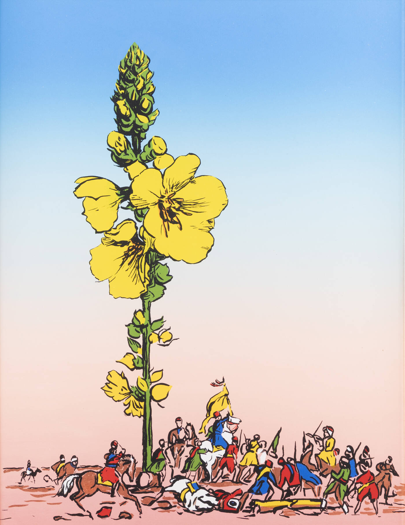 ROMANO GAZZERA - 'La battaglia del fiore giallo'