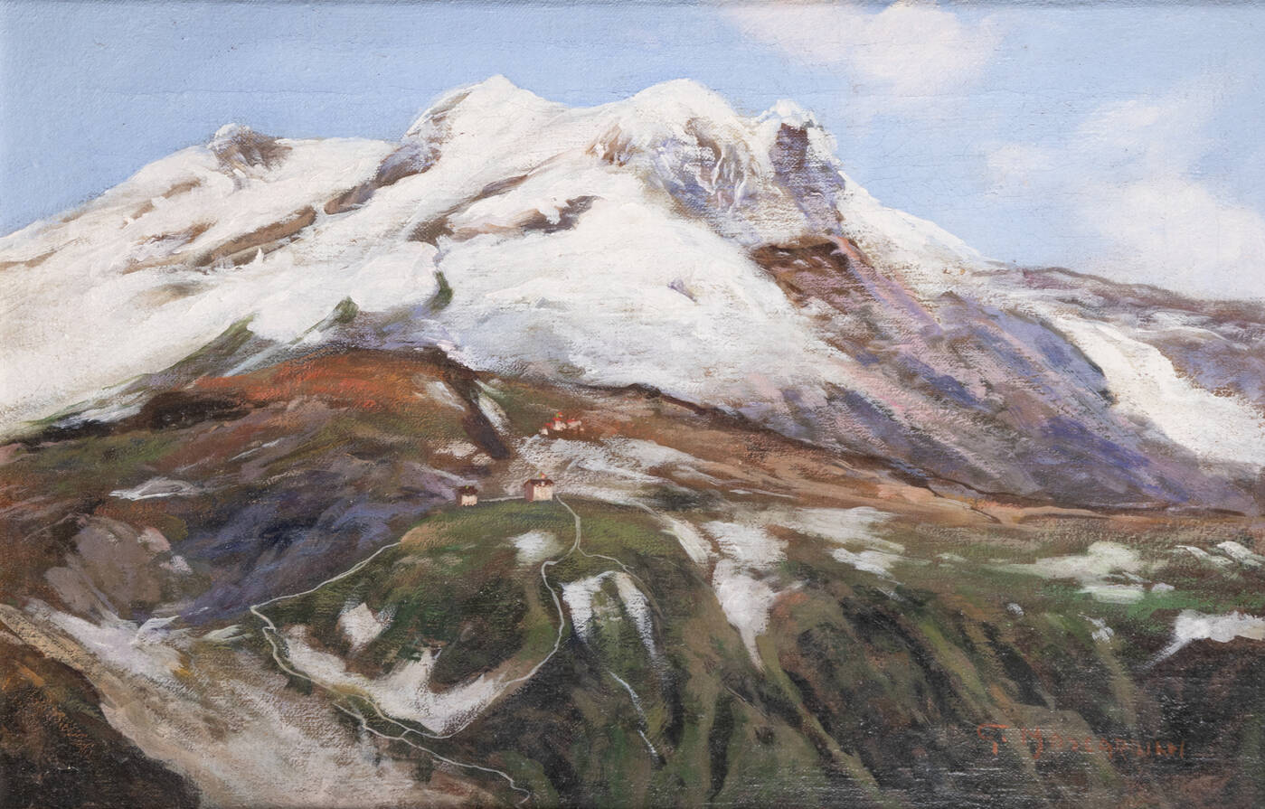 GINO MOSCARDINI - 'Paesaggio montano'