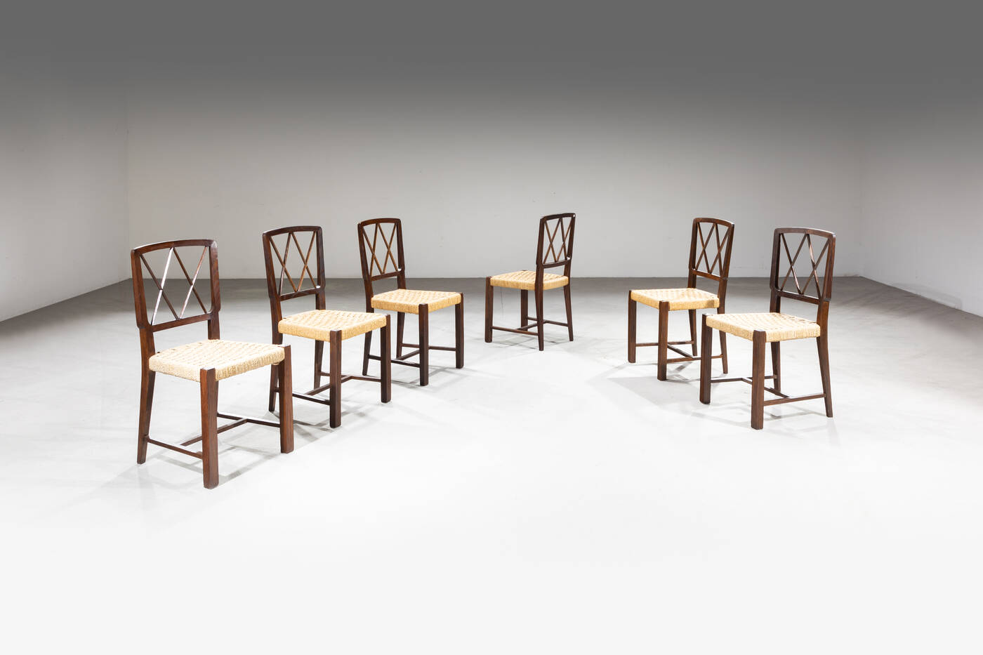 PAOLO BUFFA, nello stile di - Sei sedie