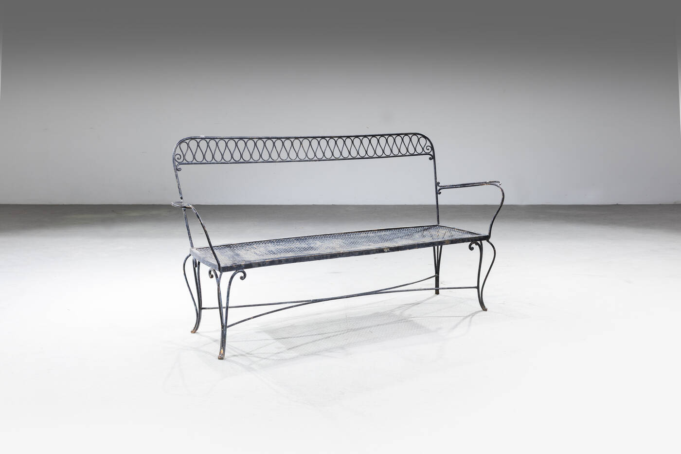 GIO PONTI, nello stile di - Panca da giardino 