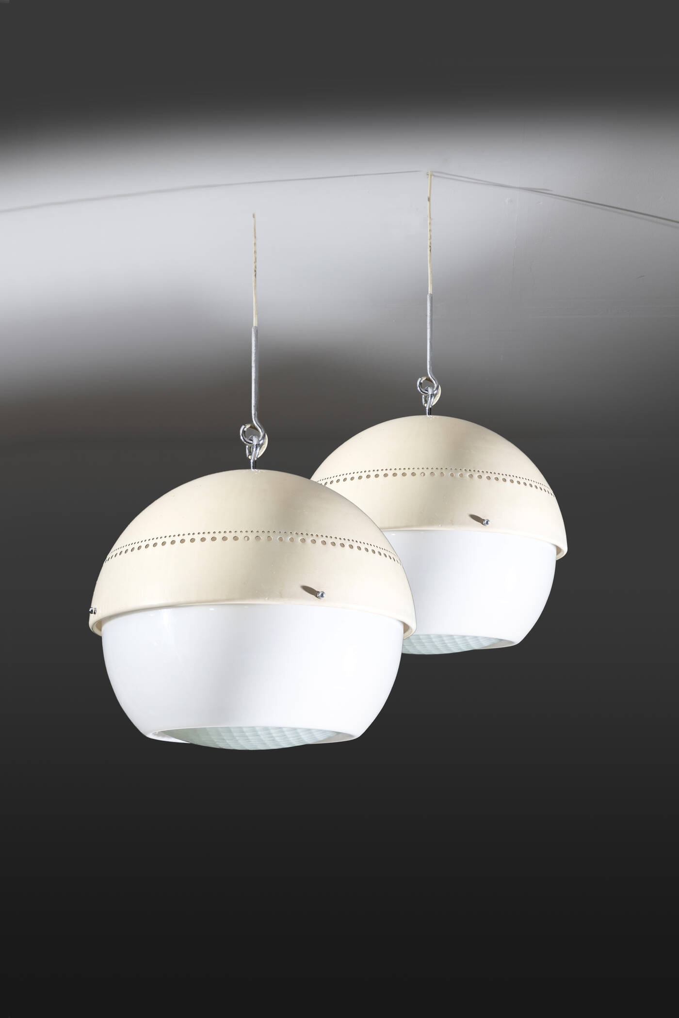 SERGIO ASTI - Coppia di lampade a sospensione mod. 2048