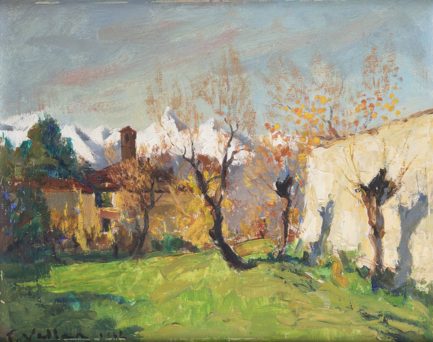 FELICE VELLAN - 'Da Vigna Ciochino' Pinerolo 25-XI-1969