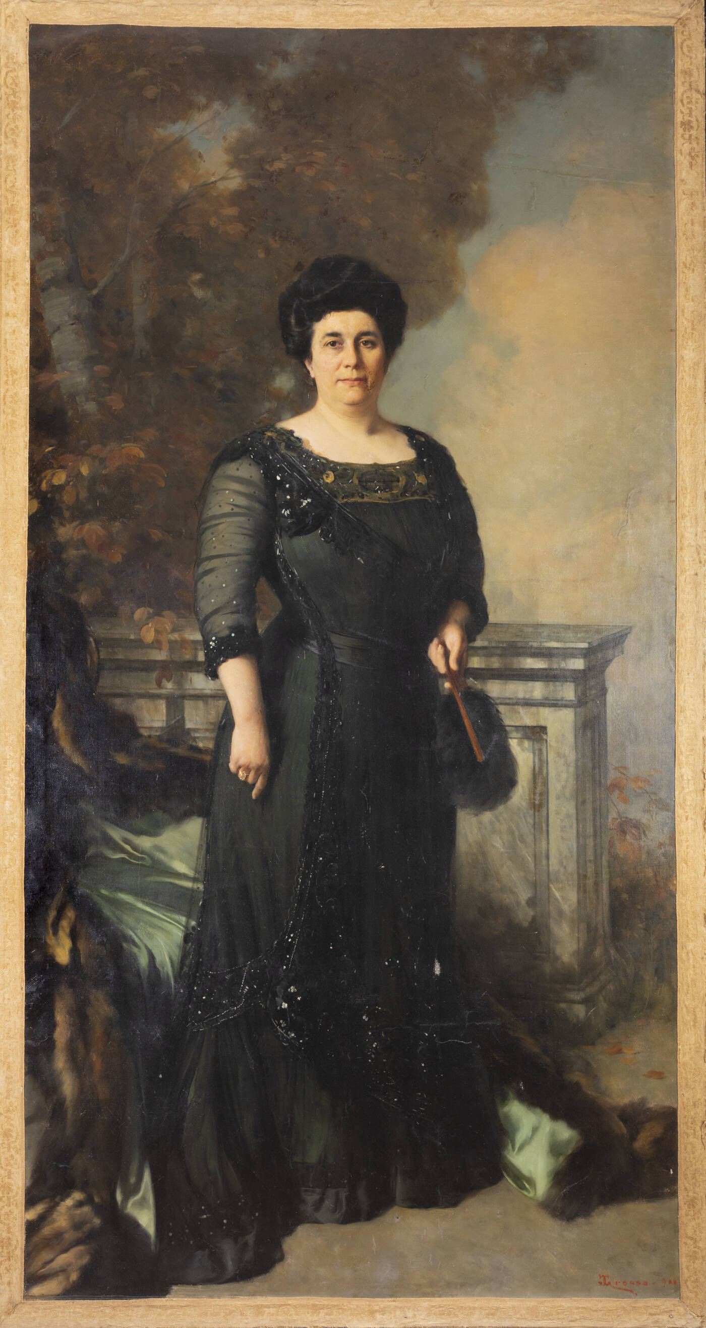 GIACOMO GROSSO - 'Ritratto di Eugenia Burzio'