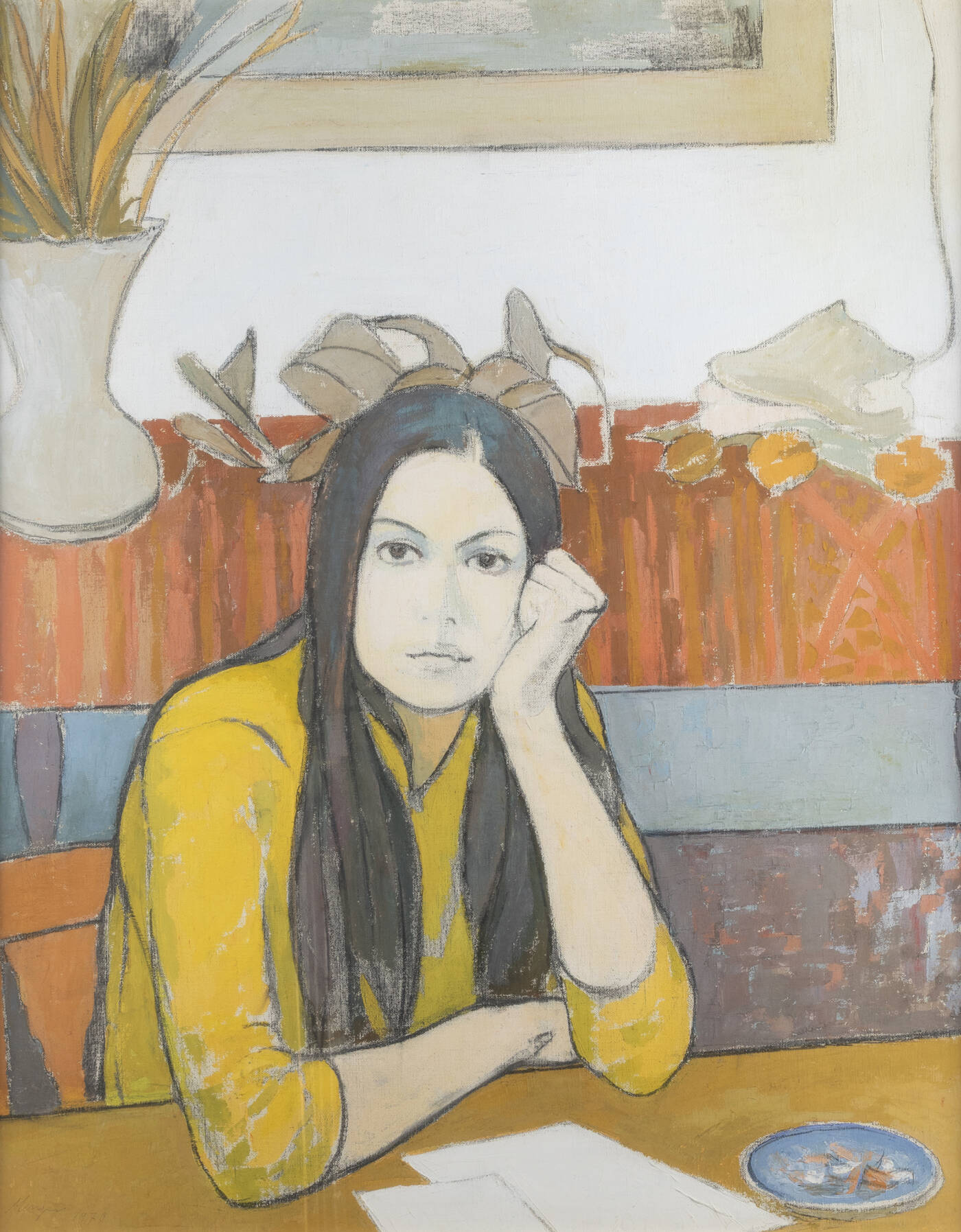 FRANCESCO MENZIO - 'Figura femminile' 1976