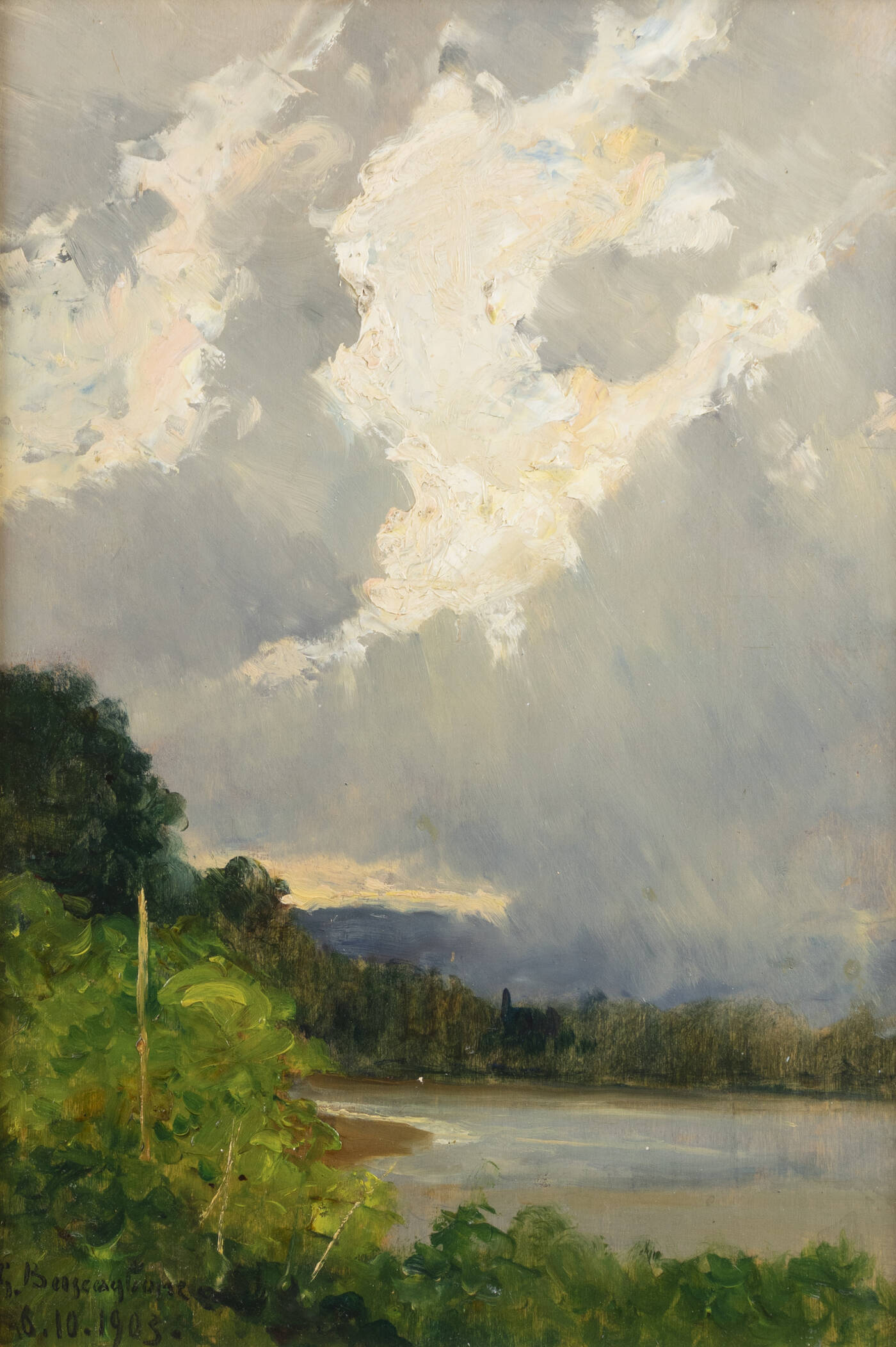 GIUSEPPE BUSCAGLIONE - 'Temporale' 6-10-1903