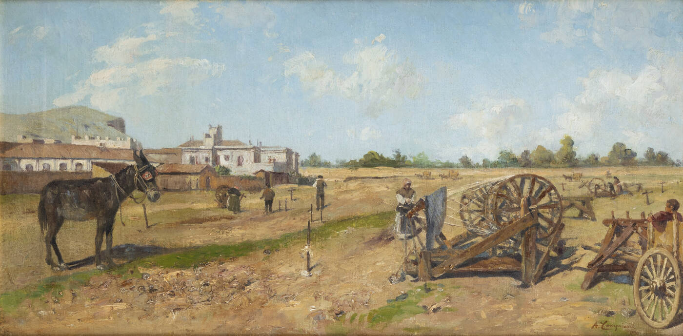 ALCESTE CAMPRIANI - 'Le cordatelle' 1890