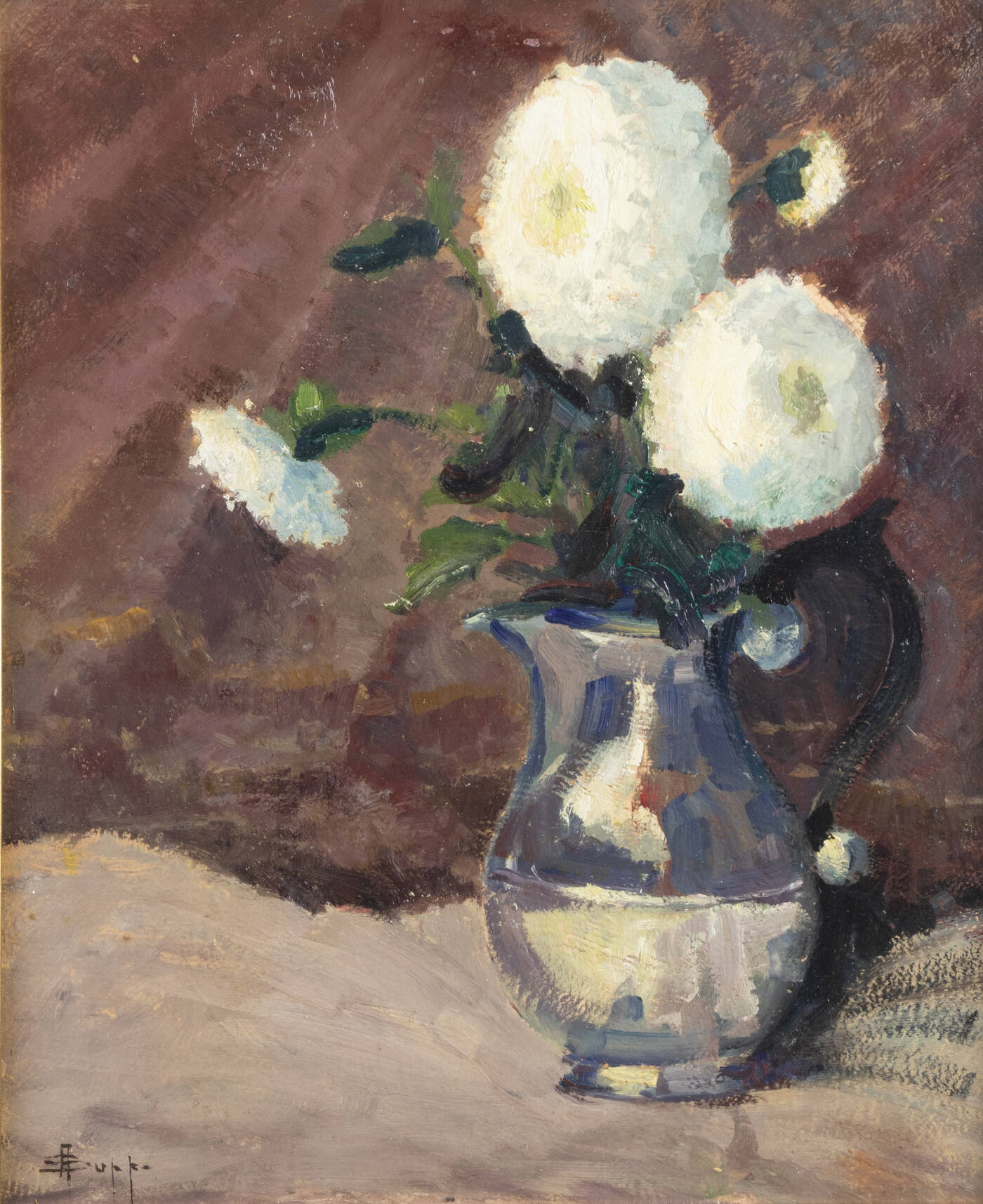 ALFREDO SUPPO - 'Vaso di fiori'