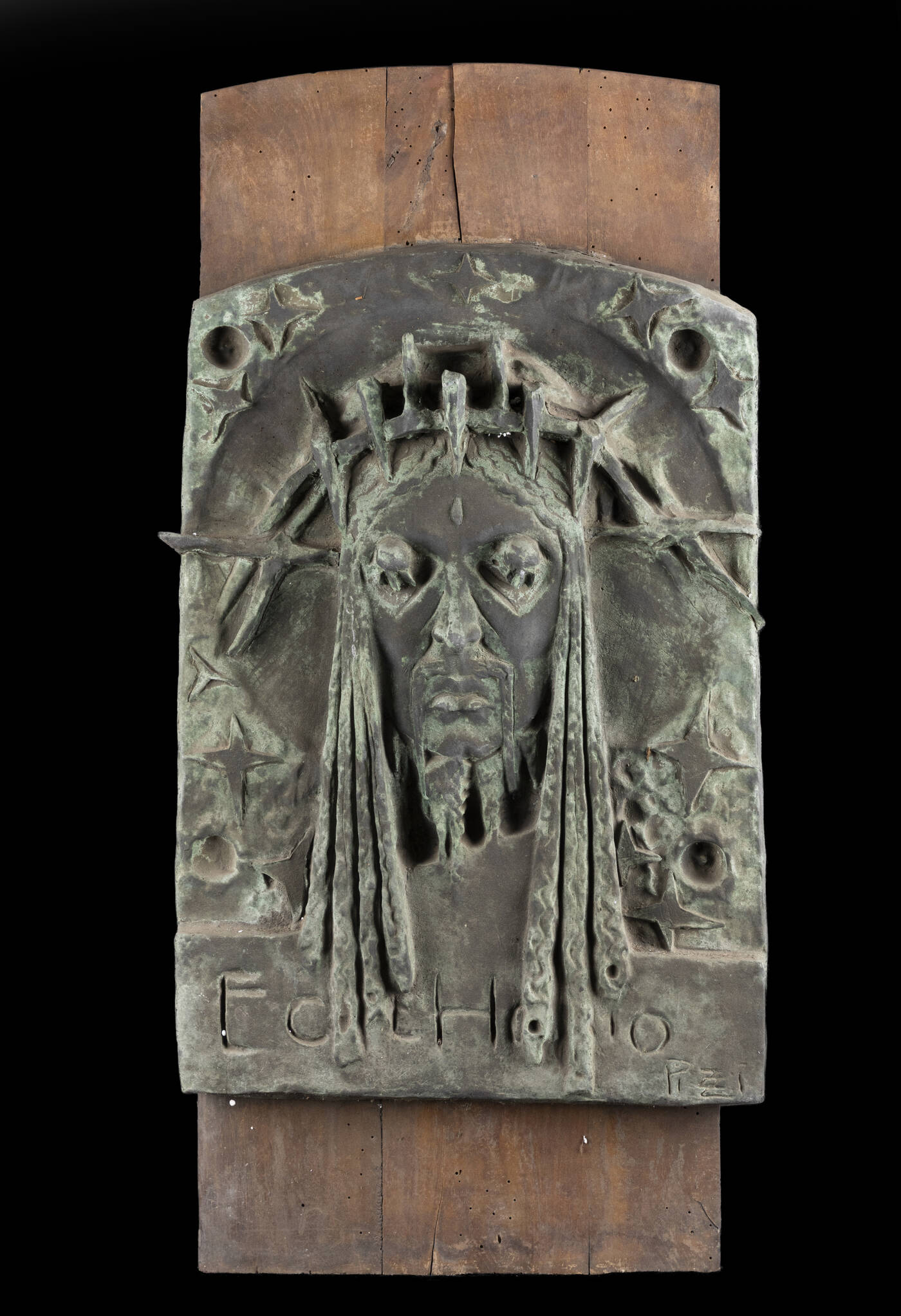 CARLO PIZZI - 'Relief with Ecce Homo'<br> <br>